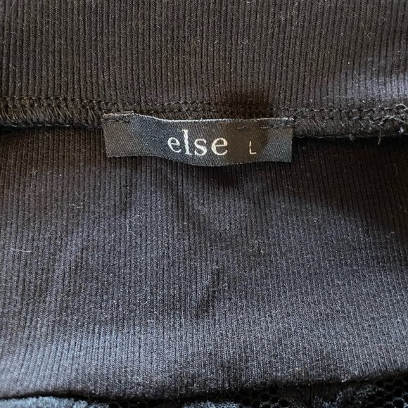 Else Chevron Cashmere Bodysuit - Black - Picture 3 of 5